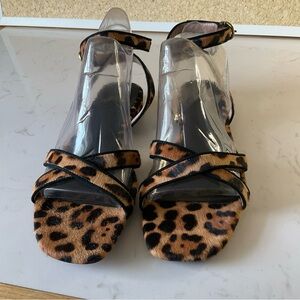 J. Crew Leopard Print Heels